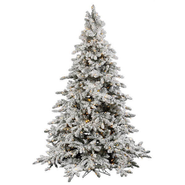 Laurel Foundry Modern Farmhouse Sapin de Noël artificiel blanc avec Laurel Foundry Modern Farmhouse Sapin de Noël artificiel blanc avec